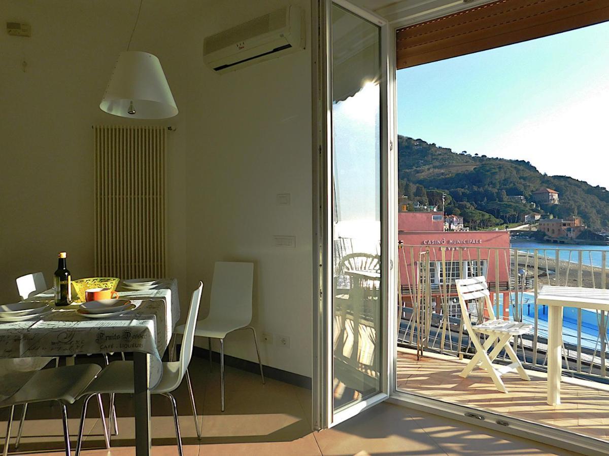 Trilocale Con Meravigliosa Vista Mare, Levanto Exterior photo